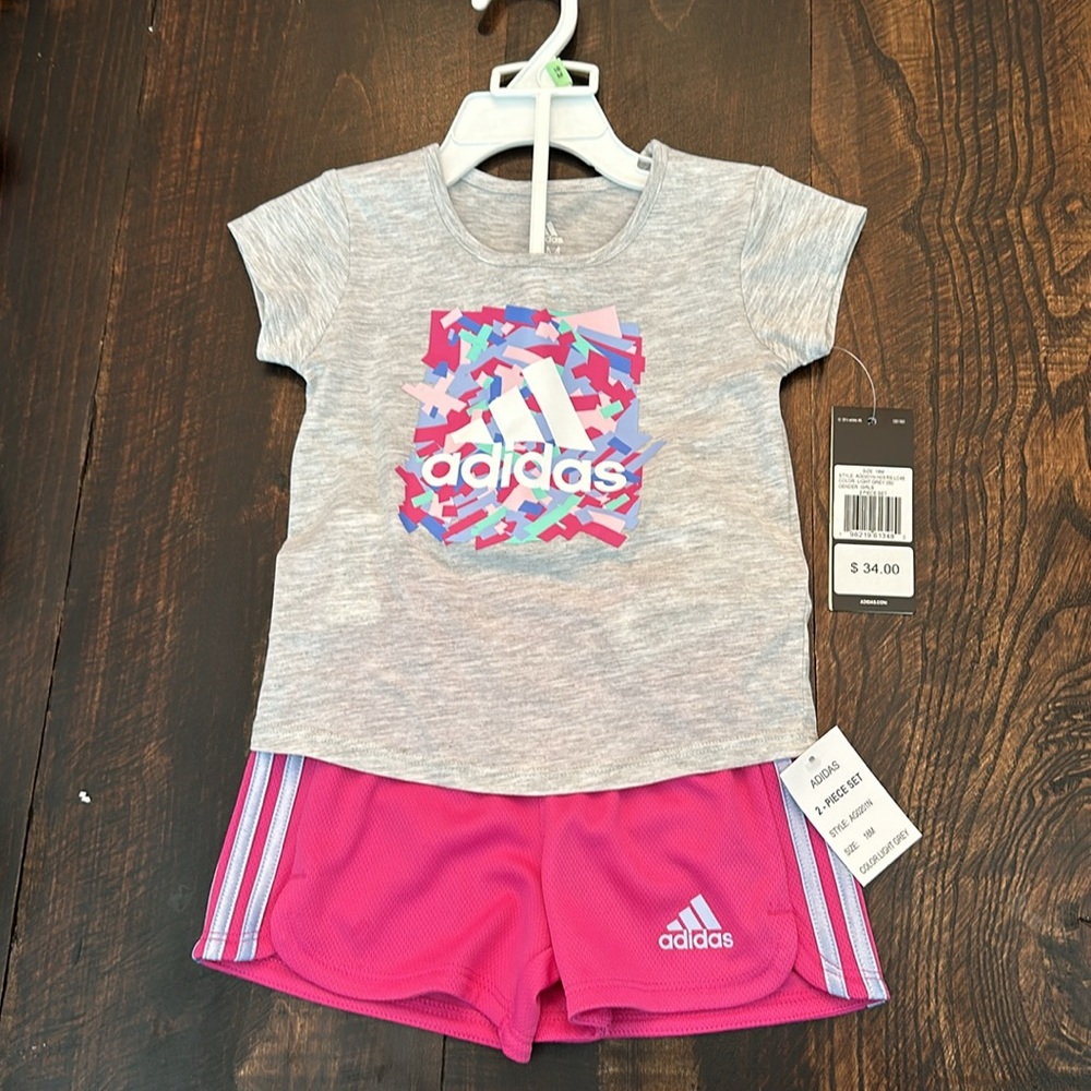 NWT - Toddler Adidas Athletic Set